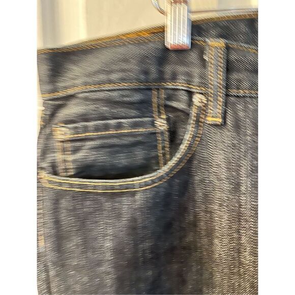 Levi’s 559 Dark Wash Relaxed Straight Leg Jeans sz 36X30 EUC - Picture 3 of 9